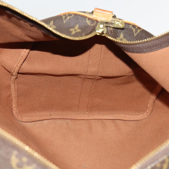 LOUIS VUITTON Monogram Keepall Bandouliere 55 Boston Bag M41414 LV Auth 127459
