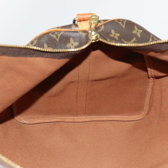 LOUIS VUITTON Monogram Keepall Bandouliere 55 Boston Bag M41414 LV Auth 127459