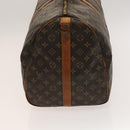 LOUIS VUITTON Monogram Keepall Bandouliere 55 Boston Bag M41414 LV Auth 127459-4
