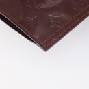 LOUIS VUITTON Monogram Vernis Stanton Tote Bag Purple Viole M91079 Auth 127464-16