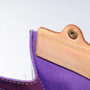LOUIS VUITTON Monogram Vernis Stanton Tote Bag Purple Viole M91079 Auth 127464-12