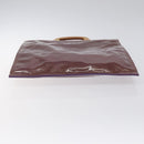 LOUIS VUITTON Monogram Vernis Stanton Tote Bag Purple Viole M91079 Auth 127464-5