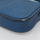 LOUIS VUITTON Epi Saint Cloud GM Shoulder Bag Toledo Blue M52195 LV Auth 127467-8