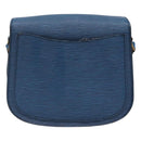LOUIS VUITTON Epi Saint Cloud GM Shoulder Bag Toledo Blue M52195 LV Auth 127467-2