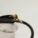 FENDI Zucca Canvas Hand Bag 2way Black Brown gold Auth 127476-9