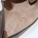 LOUIS VUITTON Monogram Trousse Demi Ronde Cosmetic Pouch M47520 LV Auth 127488-10