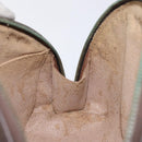 LOUIS VUITTON Monogram Trousse Demi Ronde Cosmetic Pouch M47520 LV Auth 127488-17