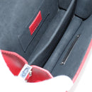 LOUIS VUITTON Monogram Lace Dauphine Mini Shoulder Bag Red M20359 Auth 127494M-11