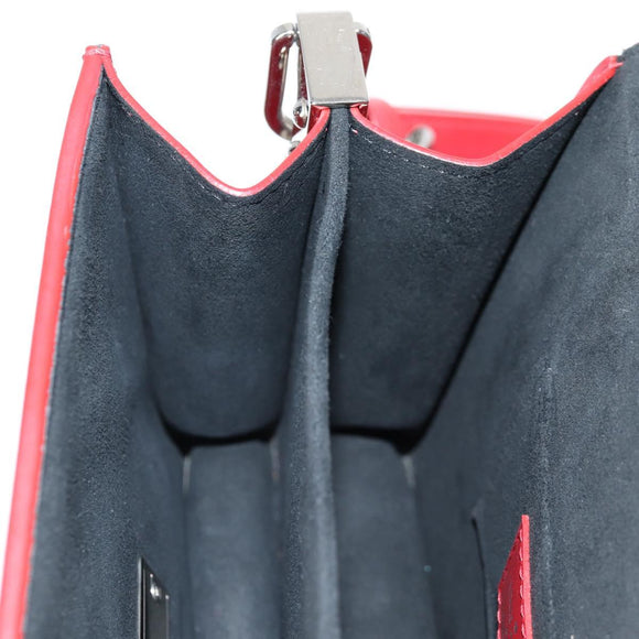 LOUIS VUITTON Monogram Lace Dauphine Mini Shoulder Bag Red M20359 Auth 127494M