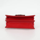 LOUIS VUITTON Monogram Lace Dauphine Mini Shoulder Bag Red M20359 Auth 127494M-5