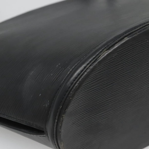 LOUIS VUITTON Epi Saint Jacques Shopping Shoulder Bag Black M52262 Auth 127498