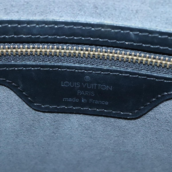LOUIS VUITTON Epi Saint Jacques Shopping Shoulder Bag Black M52262 Auth 127498