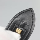 LOUIS VUITTON Epi Saint Jacques Shopping Shoulder Bag Black M52262 Auth 127498-12