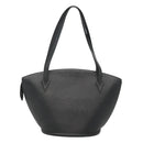 LOUIS VUITTON Epi Saint Jacques Shopping Shoulder Bag Black M52262 Auth 127498-2