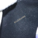 BALENCIAGA Shoulder Bag Leather Rainbow Auth 127502-10