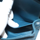 CHANEL Icon Line Matelasse Chain Shoulder Bag Canvas Navy Gold CC Auth 127540SV-27