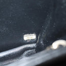 CHANEL Matelasse Chain Shoulder Bag Lamb Skin Black Gold CC Auth 127542M-22