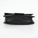 CHANEL Matelasse Chain Shoulder Bag Lamb Skin Black Gold CC Auth 127542M-9