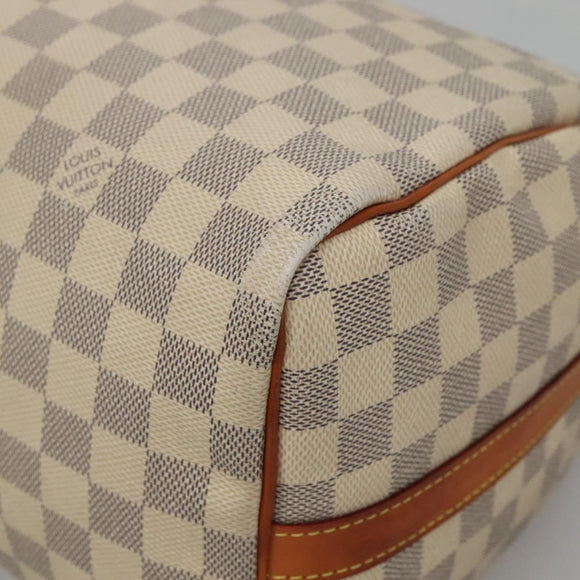 LOUIS VUITTON Damier Azur Speedy Bandouliere 30 Bag 2way N41052 LV Auth 127557