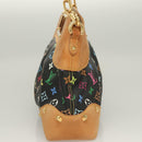 LOUIS VUITTON Monogram Multicolor Judy MM Bag 2Way Black M40256 LV Auth 127563V-3