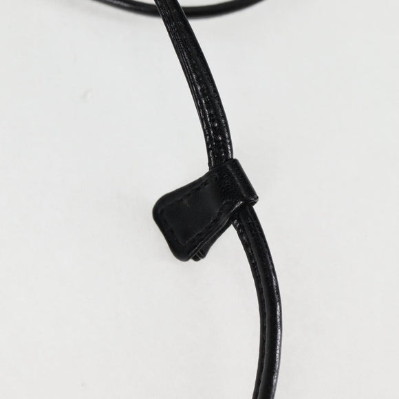 PRADA Chain Shoulder Bag Satin Green Auth 127567M