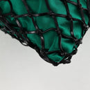 PRADA Chain Shoulder Bag Satin Green Auth 127567M-18