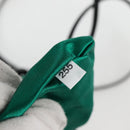 PRADA Chain Shoulder Bag Satin Green Auth 127567M-10