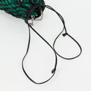 PRADA Chain Shoulder Bag Satin Green Auth 127567M-8