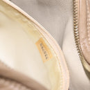 CHANEL Matelasse Chain Shoulder Bag Lamb Skin Beige Gold CC Auth 127575-11