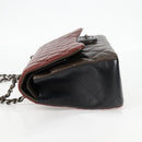 CHANEL Big Matelasse Chain Shoulder Bag Lamb Skin Brown CC Auth 127578SM-4