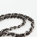 CHANEL Big Matelasse Chain Shoulder Bag Lamb Skin Brown CC Auth 127578SM-8