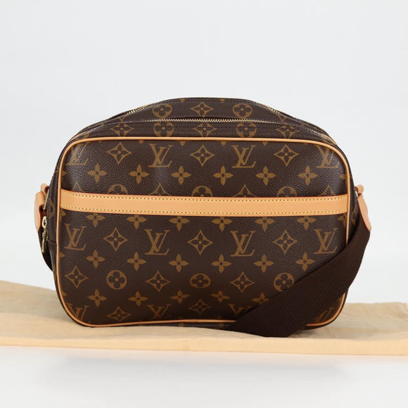 LOUIS VUITTON Monogram Reporter PM Shoulder Bag M45254 LV Auth 127582SV