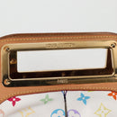 LOUIS VUITTON Monogram Multicolor Judy MM Bag 2Way White M40255 LV Auth 127584V-17