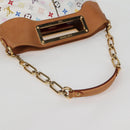 LOUIS VUITTON Monogram Multicolor Judy MM Bag 2Way White M40255 LV Auth 127584V-7