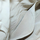 CHANEL Matelasse Shoulder Bag Wool Gray Gold CC Auth 127587V-23