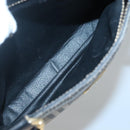 Burberrys Nova Check Shoulder Bag PVC Beige Gold Auth 127599-20