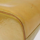 LOUIS VUITTON Monogram Vernis Houston Hand Bag Gris M91053 LV Auth 127603-16