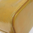 LOUIS VUITTON Monogram Vernis Houston Hand Bag Gris M91053 LV Auth 127603-9