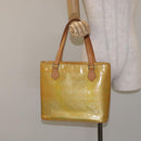 LOUIS VUITTON Monogram Vernis Houston Hand Bag Gris M91053 LV Auth 127603-23