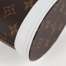 LOUIS VUITTON Monogram Nano Bucket Shoulder Bag M81489 LV Auth 127605M-9