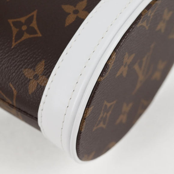 LOUIS VUITTON Monogram Nano Bucket Shoulder Bag M81489 LV Auth 127605SM