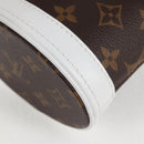 LOUIS VUITTON Monogram Nano Bucket Shoulder Bag M81489 LV Auth 127605M-14