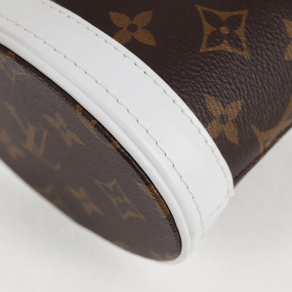 LOUIS VUITTON Monogram Nano Bucket Shoulder Bag M81489 LV Auth 127605M