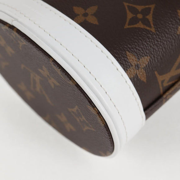 LOUIS VUITTON Monogram Nano Bucket Shoulder Bag M81489 LV Auth 127605SM