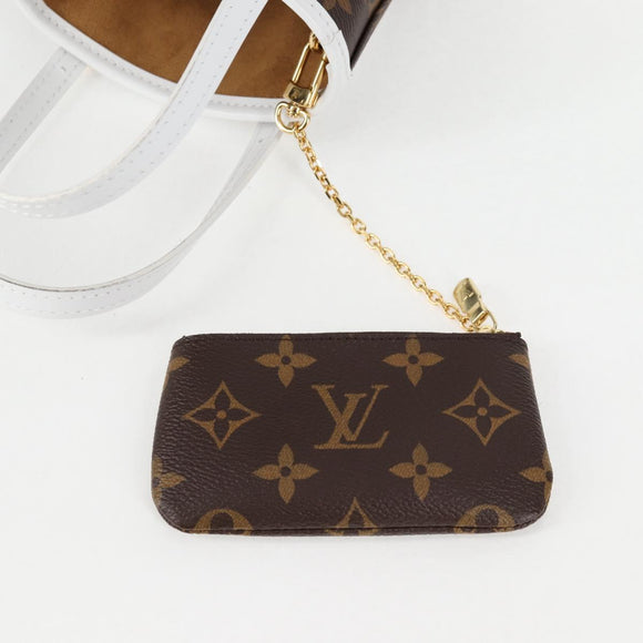 LOUIS VUITTON Monogram Nano Bucket Shoulder Bag M81489 LV Auth 127605M