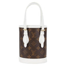 LOUIS VUITTON Monogram Nano Bucket Shoulder Bag M81489 LV Auth 127605M-13