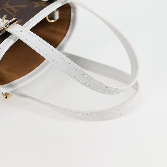 LOUIS VUITTON Monogram Nano Bucket Shoulder Bag M81489 LV Auth 127605M