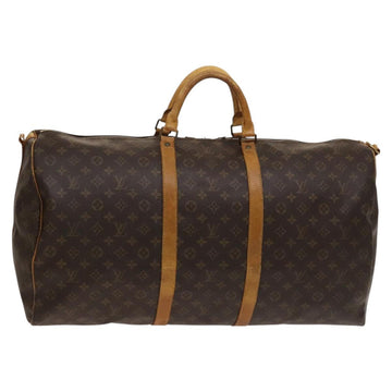 LOUIS VUITTON Monogram Keepall Bandouliere 60 Boston Bag M41412 LV Auth 127610