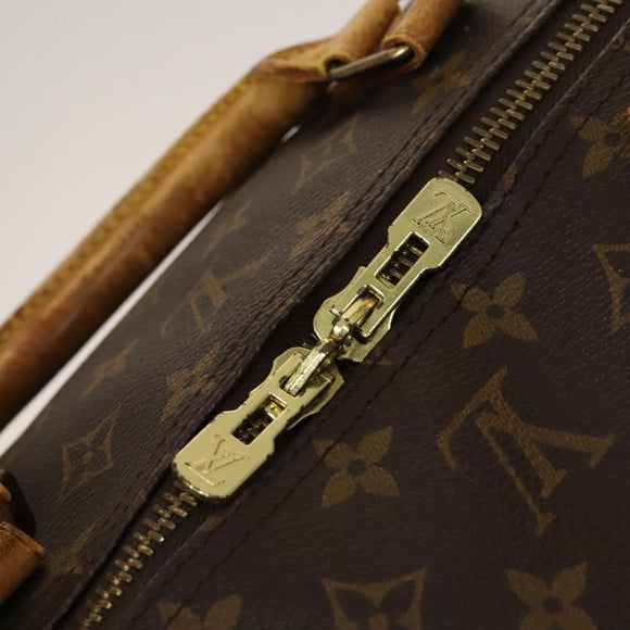 LOUIS VUITTON Monogram Keepall Bandouliere 60 Boston Bag M41412 LV Auth 127610