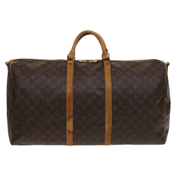 LOUIS VUITTON Monogram Keepall Bandouliere 60 Boston Bag M41412 LV Auth 127610 - 0